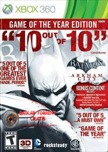 Batman Arkham City GOTY Edition Xbox 360