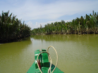 Sailing in Hoi An, Vietnam