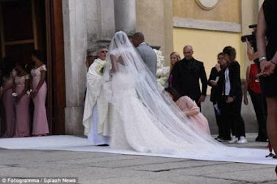 Lovely Photos From Samuel Eto’o ‘s White Wedding in Italy