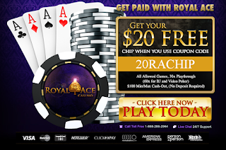  Royal Ace Casino $20 Free Chip