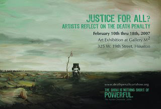 Justice for all? invitation featuring The End by Jasmin Hilmer.