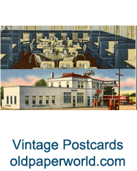 Ephemera & Vintage Postcards