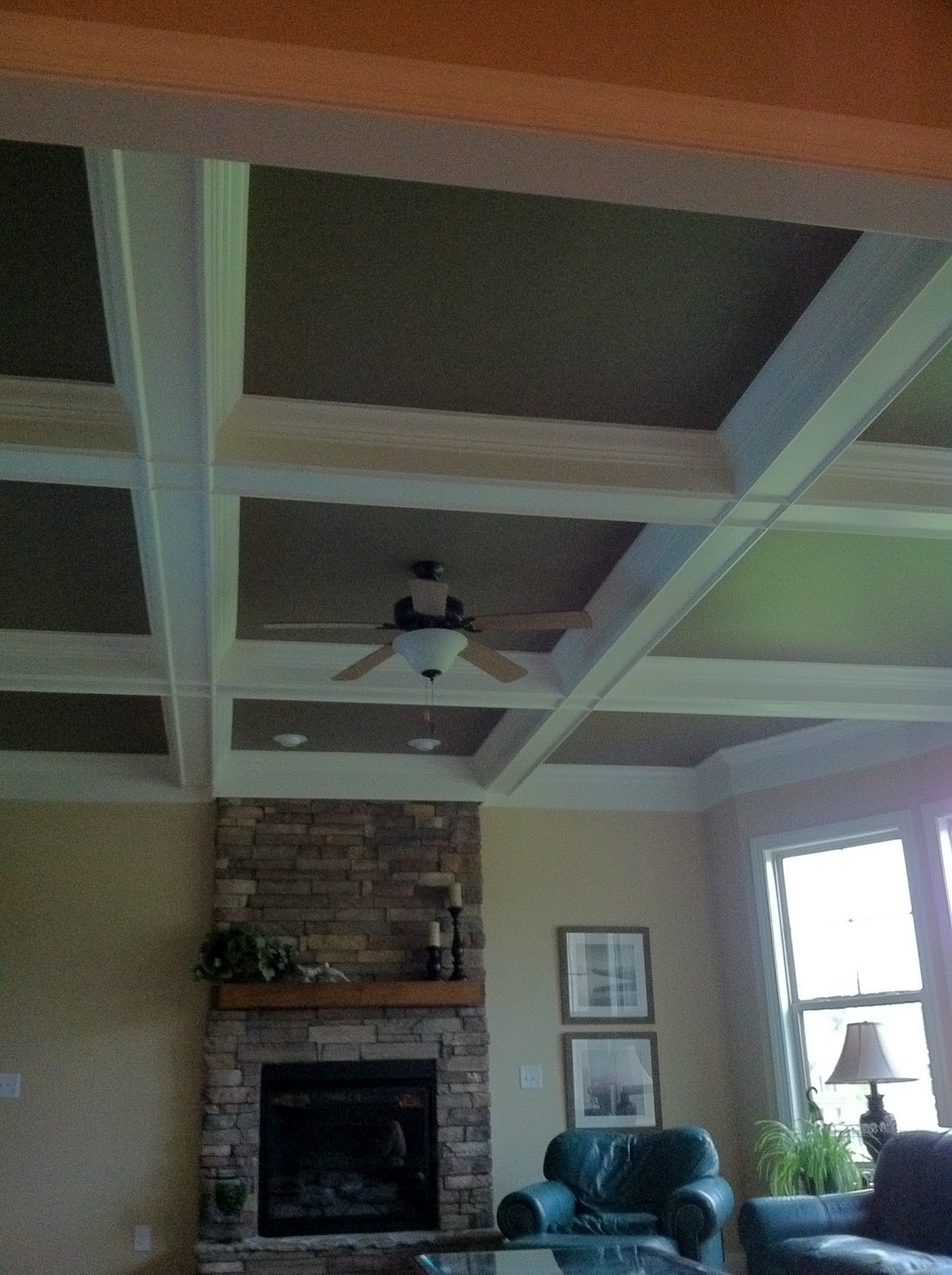 Carol Beck Interiors: Coffered Ceilings...Design On The Ceiling