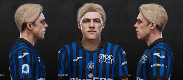 Rasmus Højlund Face For eFootball PES 2021