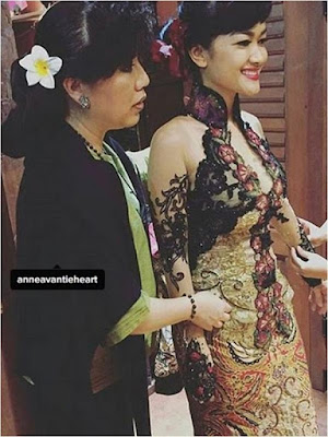 Foto Kebaya Wisuda Julia Perez Karya Anne Avantie Busana 