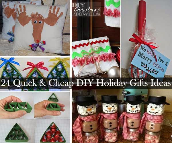 24 Quick  and Cheap DIY  Christmas  Gifts Ideas  DIY  Craft 