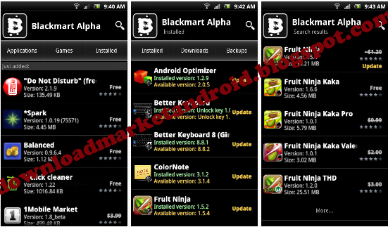 Download BlackMart Alpha APK for Android ( Free paid apps )