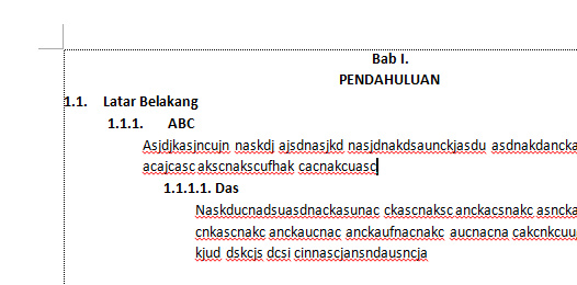 Membuat bodynote dan footnote otomatis di Ms.Word 