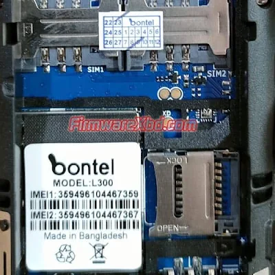 Bontel L300 Flash File SC6531E