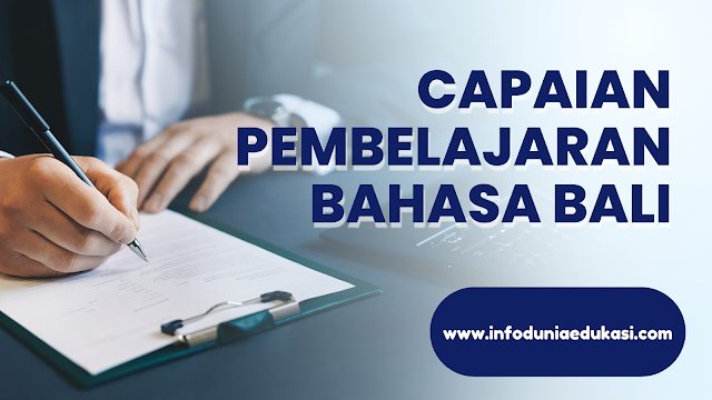 Capaian pembelajaran bahasa bali kurikulum merdeka