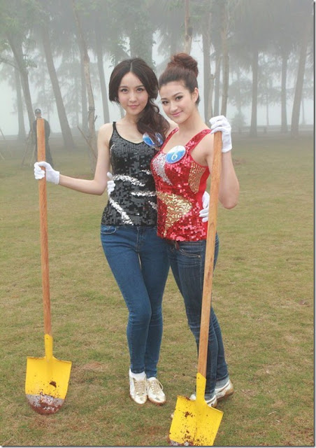 20 Miss Asia Candidates Attended The Tree Planting Activity