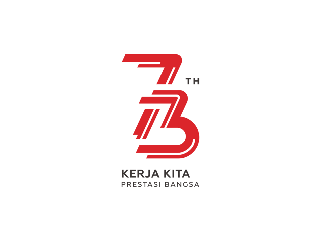 Logo Kemerdekaan NKRI Ke 73 Format CorelDRAW HD