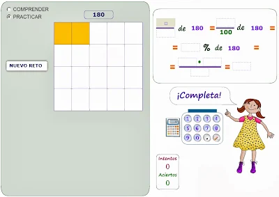 Matemáticas Numeración fracciones, decimales y porcentajes