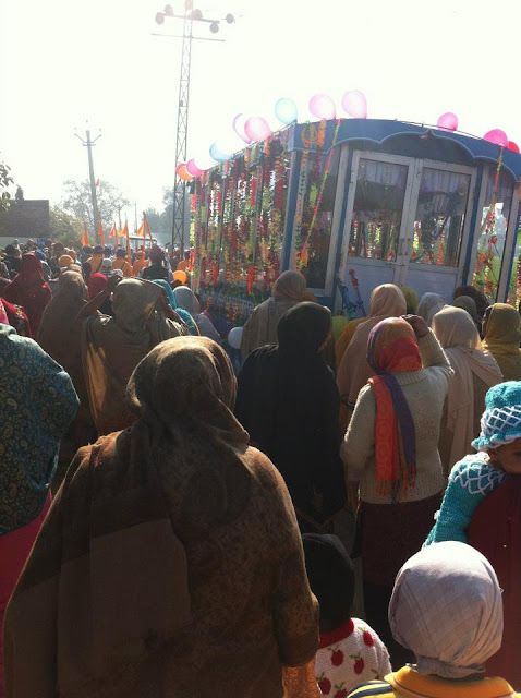 Nagar kirtan in Dhurkot kalan