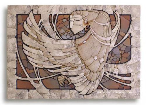 Sergey Karlov stone mosaic art