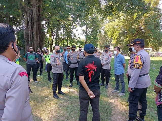 Antisipasi Covid-19, Petugas Gabungan  Bubarkan Pentas Barongan di Todanan Blora yang tidak Berijin dan Menimbulkan Kerumunan