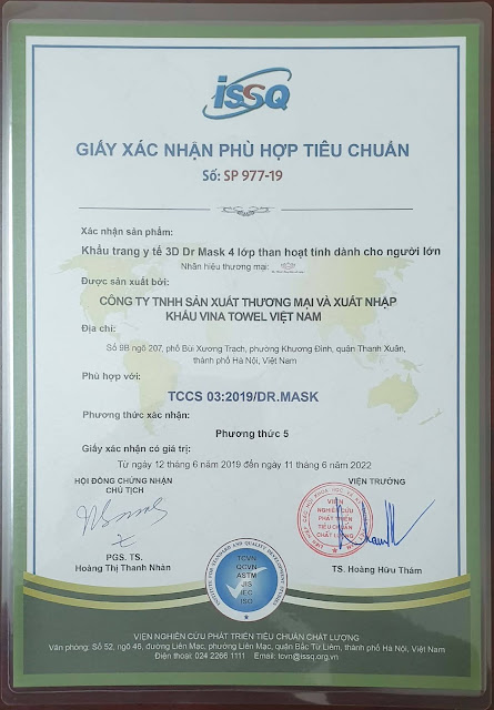 KHẨU TRANG Y TẾ (3 LỚP, HỘP 30 CÁI) - DR.MASK