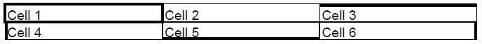 Cell Border Width of PDF Table Adjusted Using PeopleCode