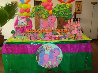 Little Pony Kids Party Decoration