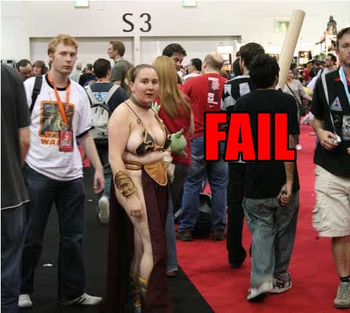Epic Star Wars Fail. Princess Leia of Star Wars