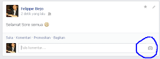 Cara Menambahkan Gambar Pada Komentar di Facebook