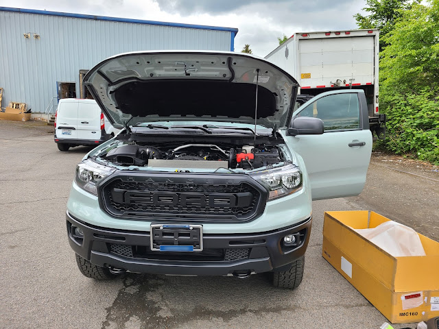 ford ranger cactus gray fx4 supercab performance grille m-8200-frd