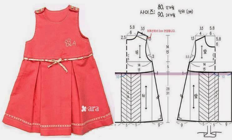 25 Inspirasi Pola Baju Anak  Perempuan INFORMASI KITA