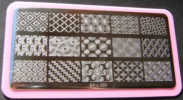 BornPrettyStore stamping plate BP-L003 BornPrettyStore stamping plate BP-L003