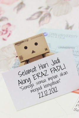 E'raz Fadli, Selamat Hari Lahir ke - 29