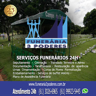 Funerária e cemitério de  Brasilia DF cremação  IML