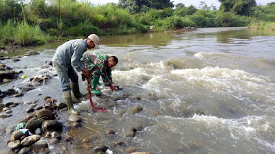 Cakup Dua Kecamatan, Satgas Subsektor 21-12 Jaga Konsistensi Korve dan Sosialisasi Citarum