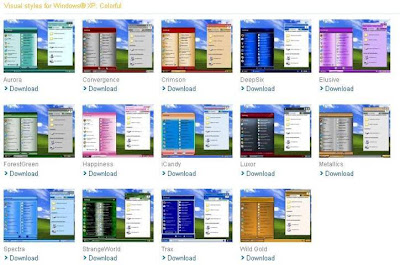 Cara Mengganti Theme Tampilan Windows Xp