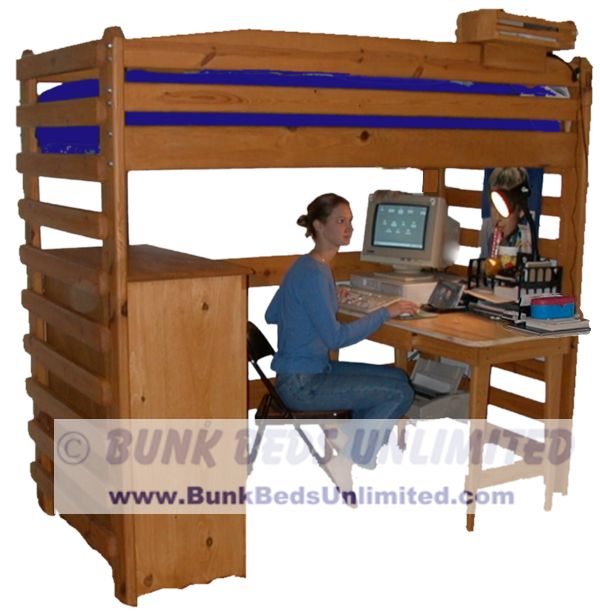 full size loft bed plans