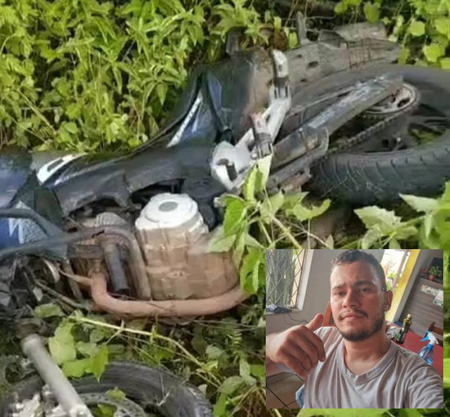 Jovem de 24 anos morre após cair de moto na BR-110, entre Mossoró e Upanema