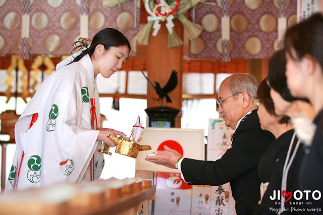 熊野本宮大社での挙式撮影