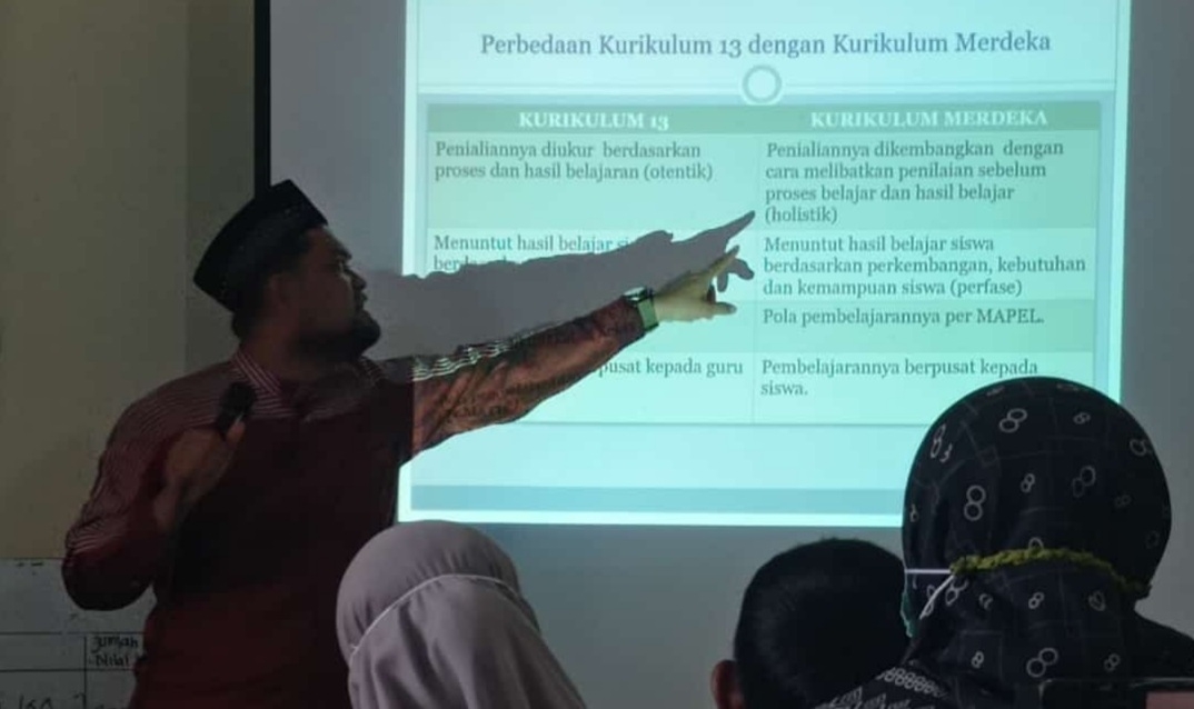 Beda Kurikulum K13 Dan Kurikulum Sekolah Penggerak atau Kurikulum Merdeka Menurut Kepala SDIT Muhammadiyah Bireuen