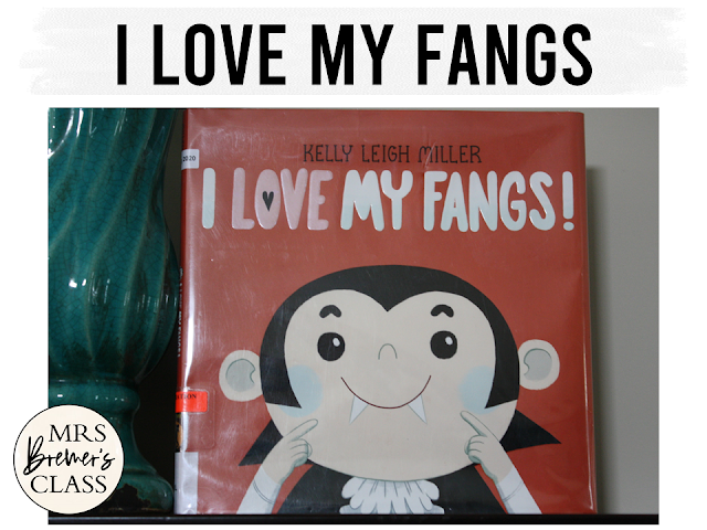 I Love My Fangs book activities unit with literacy companion activities and a craftivity for Kindergarten and First Grade