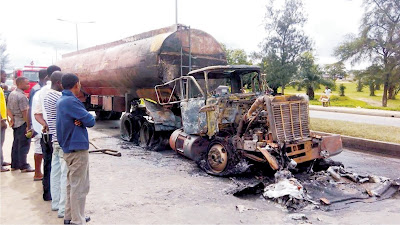 Black Friday as Tanker explodes, causes panic