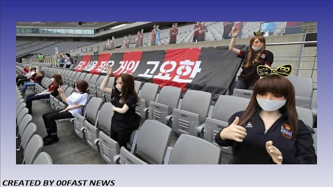 Coronavirus football: FC Seoul apologizes for 'sex dolls' in stands | 00Fast News