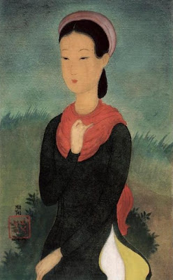 Women in Painting by Mai Trung Thu Vietnamese Artist