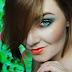 Green and Orange Makeup - TUTORIAL