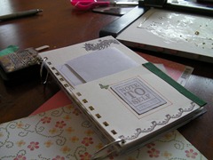 April note to self pocket