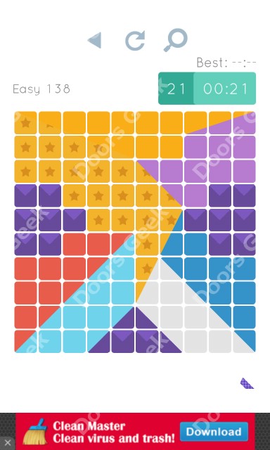 Cheats, Walkthrough for Blocks and Shapes Level 138