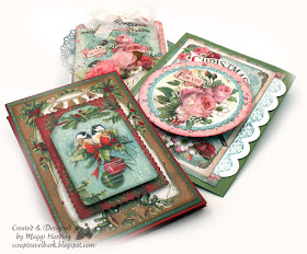 Christmas Cards & TagTutorials Stamperia Christmas