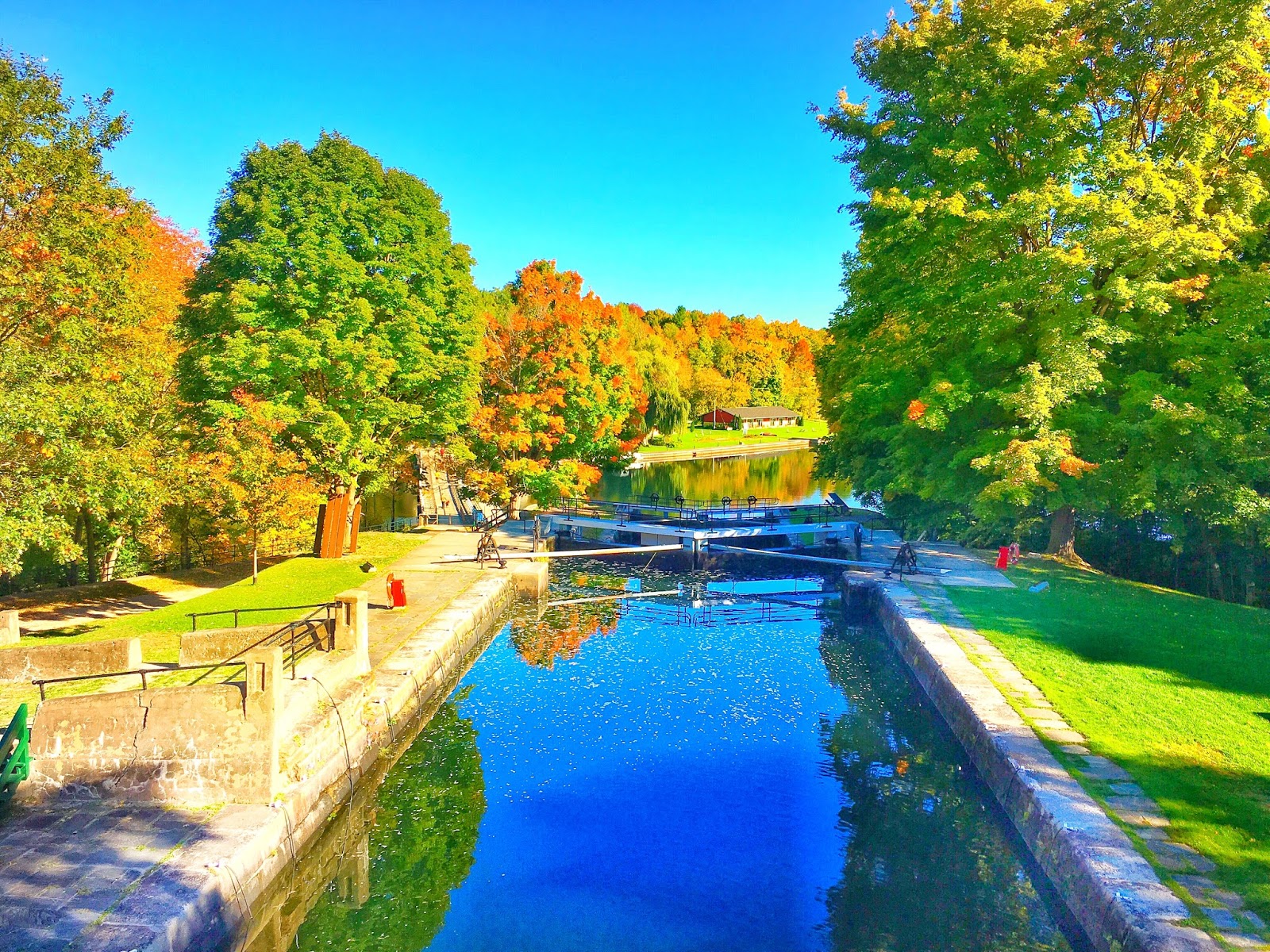 Strolling Through Jones Falls Lock Station