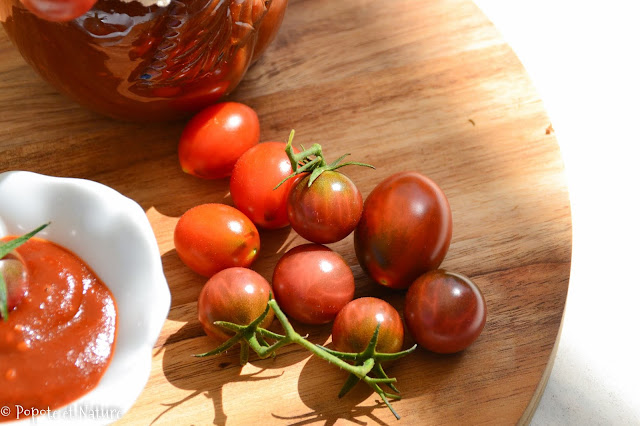 Ketchup aux tomates cerise © Popote et Nature