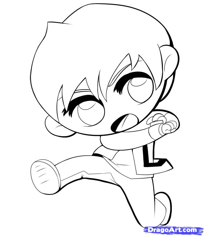 Chibi Coloring Pages