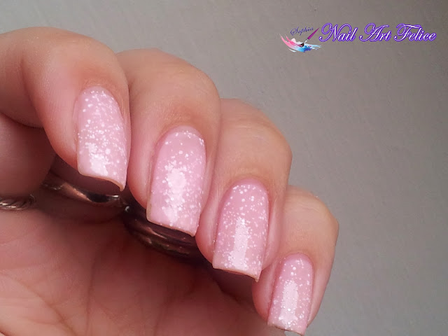 CE102 Bubble Cream - Ceramic Sorbet Effect Layla - Swatch02 - Nail Art Felice