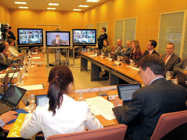 Juicio oral celebrado mediante video conferencia (Foto de Internet)