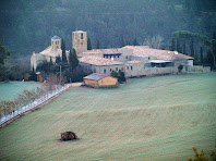 Monestir de Sant Benet de Bages des del Mirador de Sant Benet